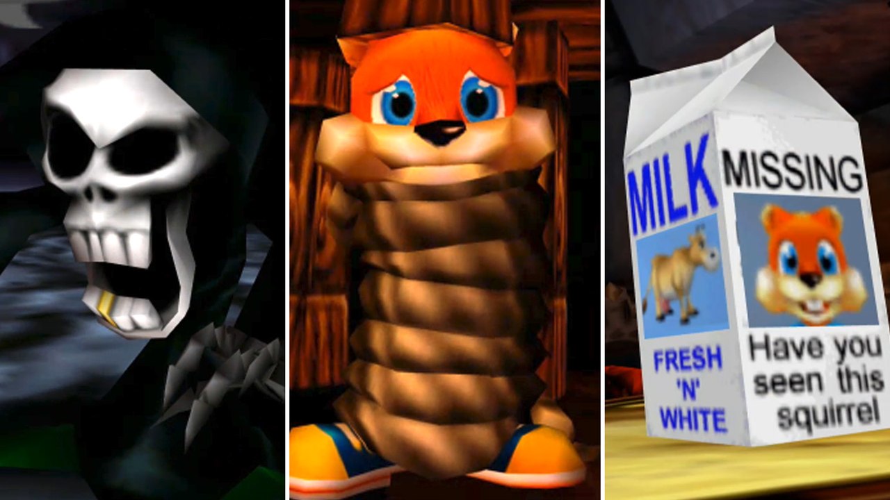 Conker's Bad Fur Day All Game Over Scenes (XBOX One) - video Dailymotion