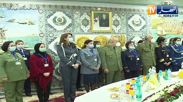 الفريق شنقريحة يشرف على تكريم المستخدمات العسكريات والمدنيات لوزارة الدفاع الوطني