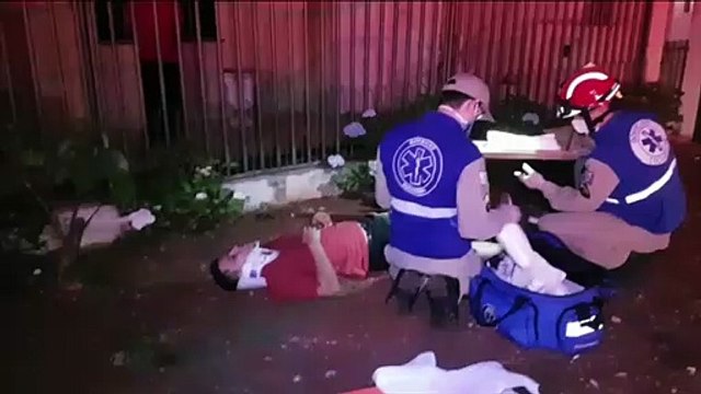 Motociclista fica ferido em batida no Bairro Cascavel Velho