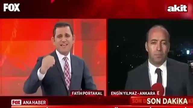 Fatih Portakal, canlı yayında muhabiri fena bozdu