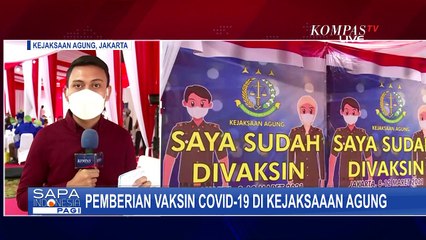 Pemberian Vaksin Corona di Kejaksaaan Agung, Target 2.700 Pegawai