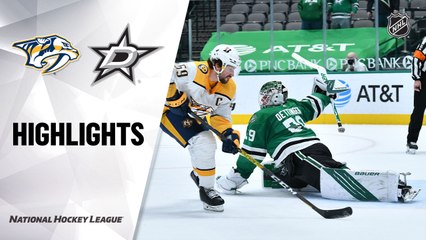 Predators @ Stars 3/7/21 | NHL Highlights