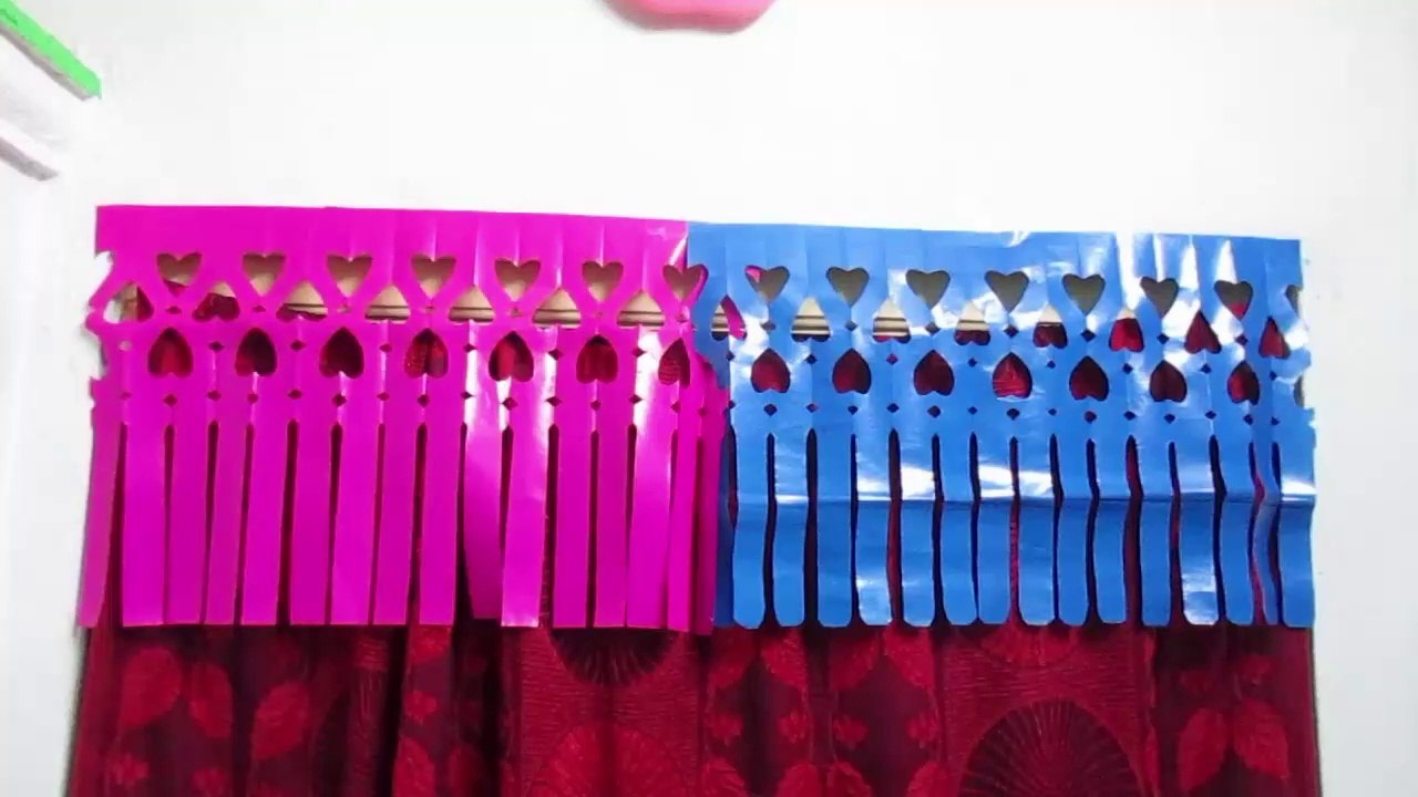 Simple Door Hanging Decoration with Paper | Door Hanging Decoration Ideas | How to Make Door Decoration with Paper