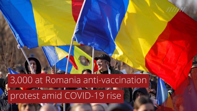 3,000 at Romania anti-vaccination protest amid COVID-19 rise, and other top stories in international news from March 08, 2021.