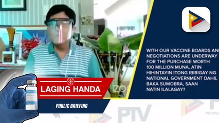 Download Video: Laging Handa | Cebu, patuloy ang paghahanda sa pagbili ng dagdag na bakuna kontra COVID-19