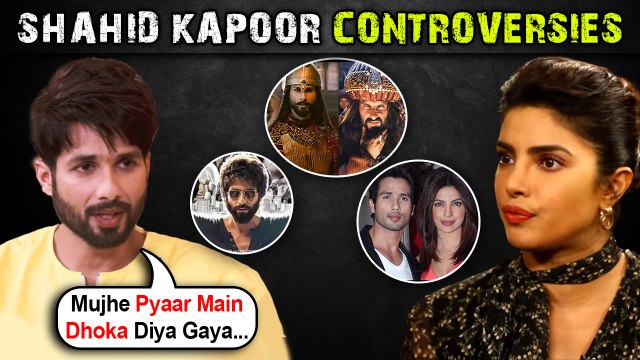 Shahid Kapoor's Affair With Priyanka,Kabir Singh Criticism, Ranveer Singh Insecure ? | All Controversies