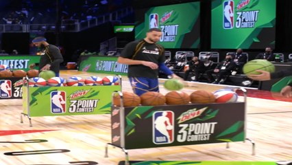 2021 MTN Dew 3-Point Contest Raw Recap
