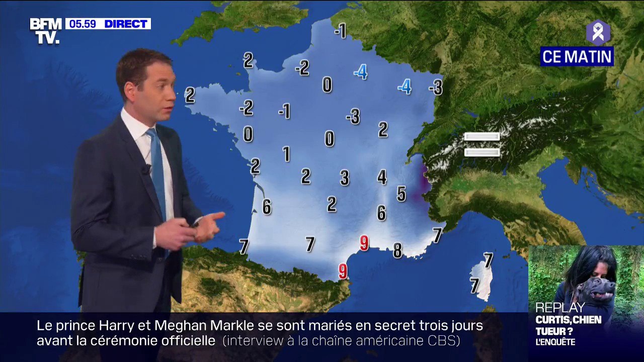 C'est le retour des gelées avec des températures négatives ce lundi matin dans le nord de l'Hexagone