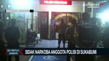 Pastikan Bebas Narkoba, Anggota Polisi di Sukabumi Dites Urin