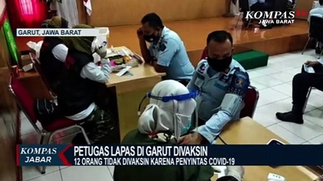 Vaksin Massal Untuk Petugas Lapas Kelas II Garut