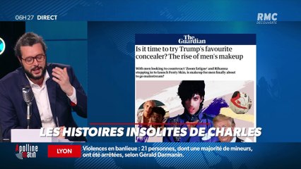 « Les 3 histoires de Charles Magnien » : De plus en plus d'hommes se maquillent aujourd'hui, les villes les plus honnêtes ont été révélées et la reine Elizabeth II a adopté deux chiots - 08/03