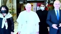 Papa Francis, 4 günlük tarihi Irak ziyaretini tamamladı