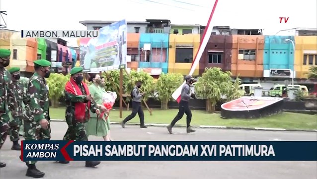Pisah Sambut Panglima KODAM XVI Pattimura Ambon