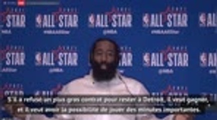 All Star Game - Harden : "Heureux d'accueillir Griffin à Brooklyn"