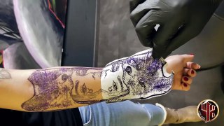 Porträt Tattoo - Tattoo Studio Wien - Pattos Keppos