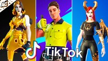 TIK TOK + FORTNITE MONTAGE ✅ FUNNY + UNLUCKY + FAIL + MEME MOMENTS [#124]