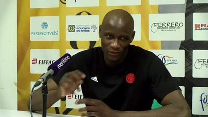 Le capitaine de Paris Amara Sy hereux du retour à Fos de Mamadou Dia