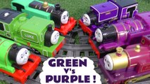 Thomas and Friends Strongest Engine Competition with Marvel Avengers Hulk and Spiderman Green Goblin in this Fun Family Friendly Full Episode English Toy Story with Fun Trackmaster Engines from Family Channel Toy Trains 4U