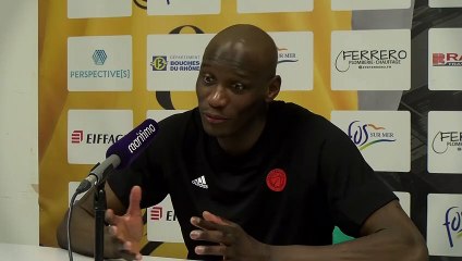 Le capitaine de Paris Amara Sy heureux du retour à Fos de Mamadou Dia