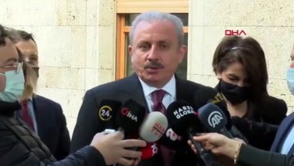 TBMM Başkanı Şentop, gazetecilerin sorularını cevapladı
