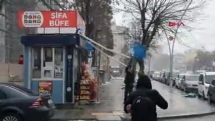 Muş'ta kar yağışı ve fırtına