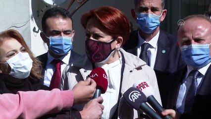 ANKARA - İYİ Parti Genel Başkanı Akşener, soruları cevapladı