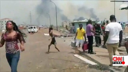 Ekvator Ginesi'nde 4 büyük patlama gerçekleşti