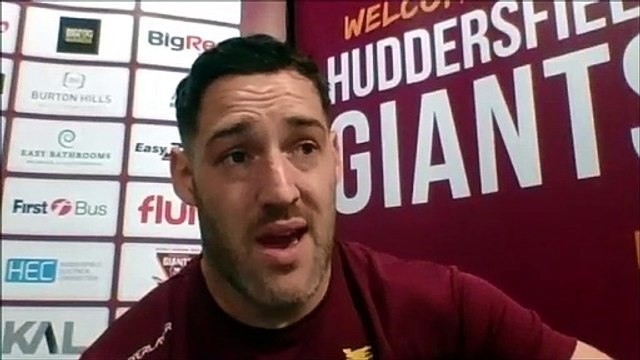 Huddersfield Giants' Joe Wardle on back-row competition