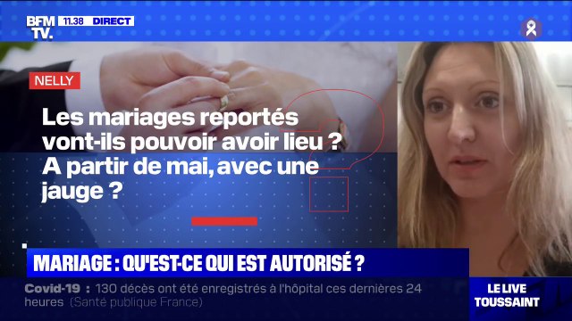 Qu'est-il autorisé de faire concernant les mariages ? - BFMTV répond vos questions