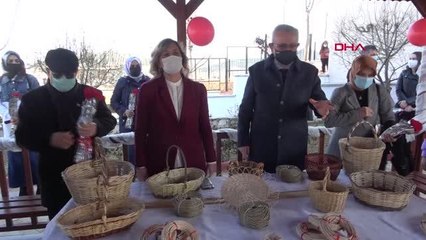 EDİRNE Edirne'de 'Emek kadından sepet hasırdan' projesi başladı