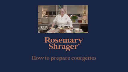 How to prepare courgette