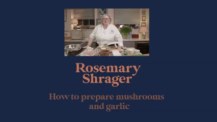 How to prepare mushrooms & garlic