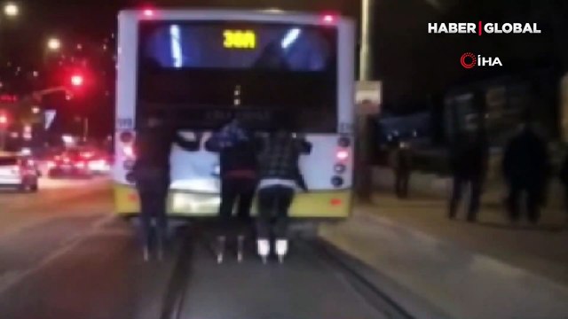 Yine patenli gençler, yine tehlikeli yolculuk