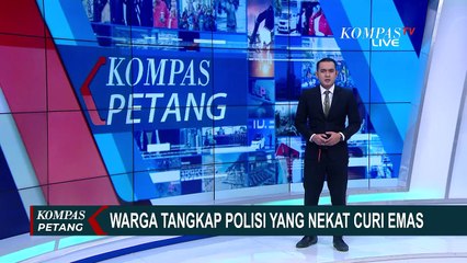 Terekam CCTV! Anggota Polres Berpangkat Bripda Nekat Curi Emas di Pasar Tabanan