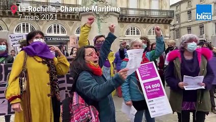 8 mars : 200 personnes dans les rues de La Rochelle pour les droits des femmes