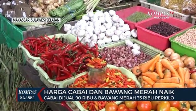 Harga Cabai Dan Bawang Merah Naik Di Jual Cabai Rp 90.000 & Bawang Merah Rp. 35 Ribu Perkilo