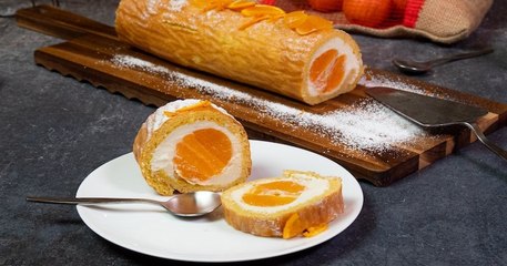 Le roulé aux clémentines, un dessert ultra moelleux