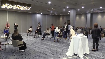 Akkuyu NGS'nin kadın çalışanları, 8 Mart Dünya Kadınlar Günü'nde kadın gazetecilerle buluştu