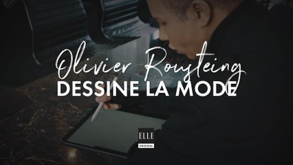 Olivier Rousteing dessine la mode