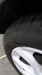 Aylesbury motorist's anger over burst tyre caused by raised manhole