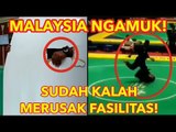 VIRAL! Atlet Malaysia Tertangkap Kamera Merusak Fasilitas Asian Games 2018