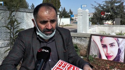 Üniversite okuduğu Mersin'de öldürülen Feray Şahin mezarı başında anıldı
