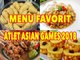 Lezatnya makanan Nusantara jadi Favorit para Atlet Asian Games 2018
