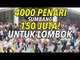 Bekasi Menari Kumpulkan Donasi untuk Lombok Rp150 Juta