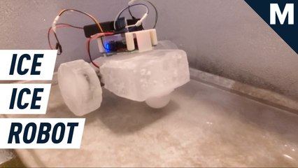 Ice robots could sculpt and repair themselves on other planets