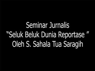 Seminar Jurnalis