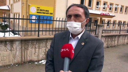 Bir öğretmenin koronavirüse yakalandığı okulda eğitime 10 gün ara verildi