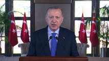 İSTANBUL - Cumhurbaşkanı Erdoğan: ''Türkiye, 2020 yılında elde ettiğimiz yüzde 1,8'lik büyüme oranıyla Çin'den sonra ikinci sırada yer almıştır''