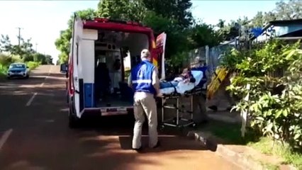 Homem de 66 anos é socorrido em residência no Bairro Cascavel Velho