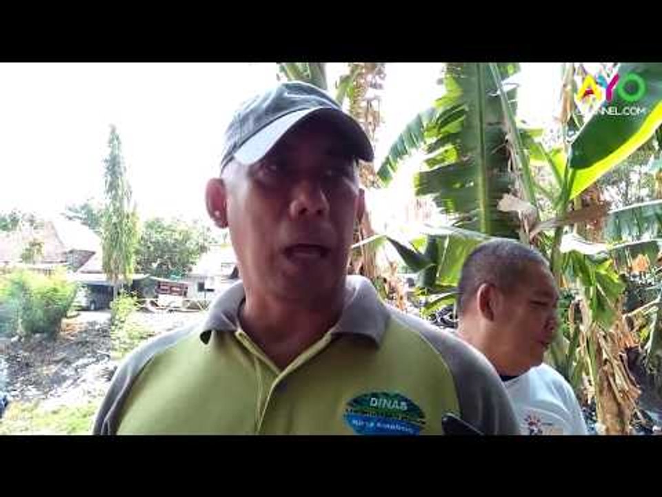 Ratusan Warga Kota Cirebon Bersihkan Sungai Kedung Pane